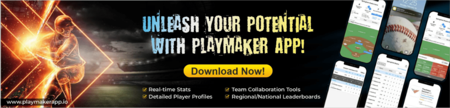 Playmaker App Baseball Live scoring Live stats